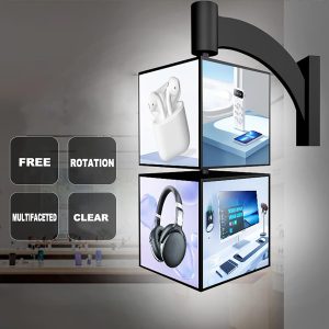 Biển đèn LED miaca xoay vô cực 2 tầng.